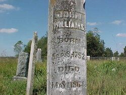 Headstone of John Williams