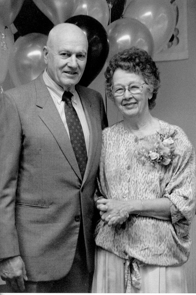 Robert J. Ascherl and Sheila McCanse — 50th Wedding Anniversary, 1997